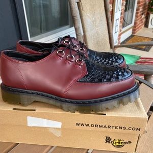 *NEW - Dr Martens - Cherry Red + Black - Ramsey 11L/10M.